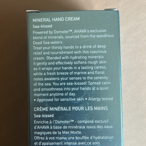Brand New Sealed Ahava Mineral Hand Cream Sea Kissed - Picture 4 of 8